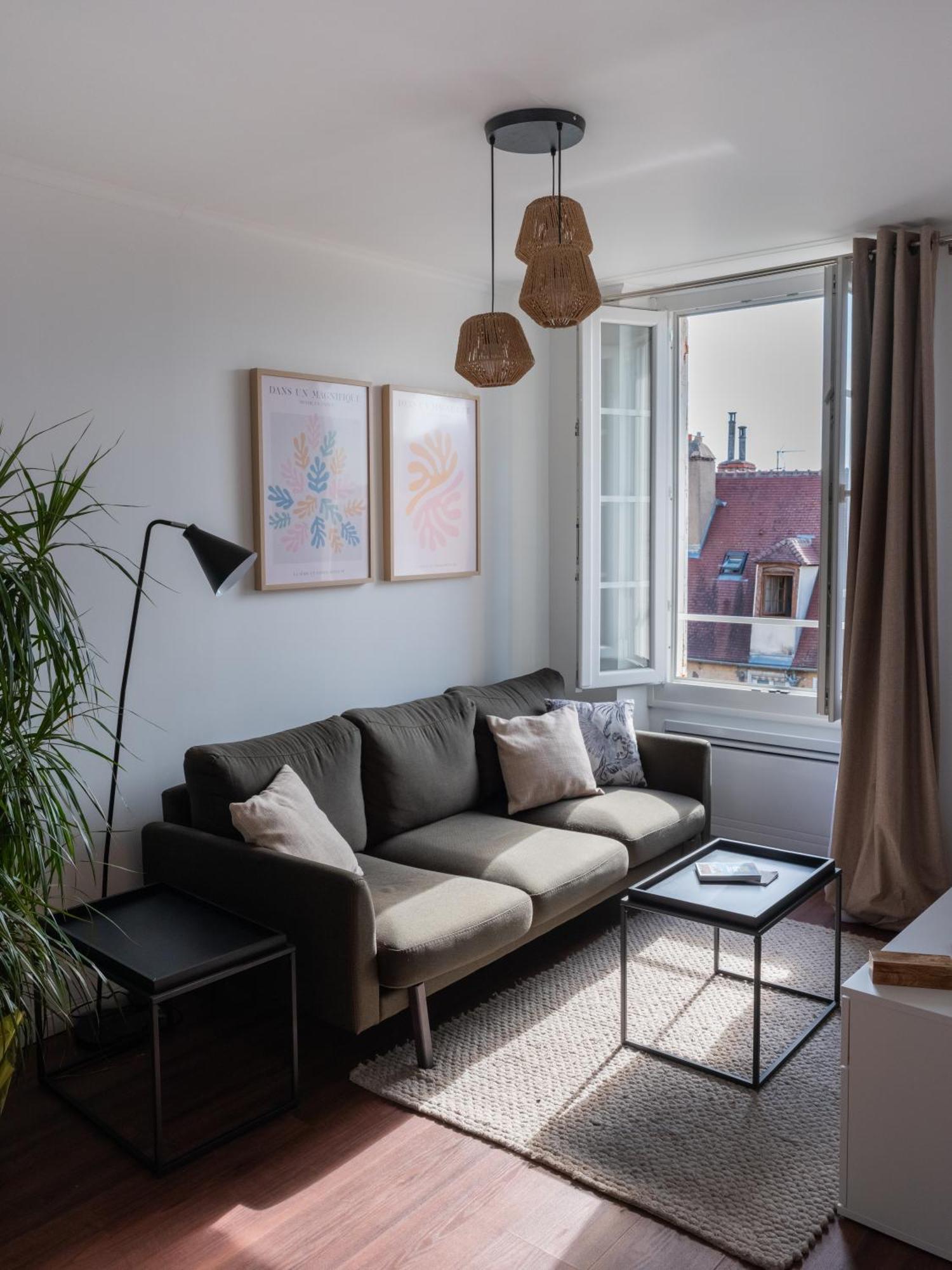 Appartement Cosy - Deux Pieces - Hyper Centre Auxerre Bagian luar foto
